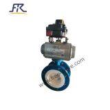 Pneumatic PTFE Lined Butterfly Valve thumbnail-1