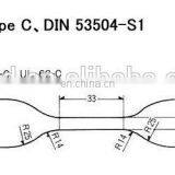 ASTMD 624 Type C Dumbbell Rubber Die Specimen Cutter thumbnail-6