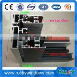Rocky Grey Color Powder Coated Aluminium Sliding Windows thumbnail-2
