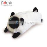 Semk Brand Lovely Clear Plush Animal Shaped Pencil Case for Kids thumbnail-1