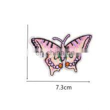 Factory Supply Embroidery Patches Apparel Shoes Diy Accessories Custom Butterfly Patches thumbnail-5