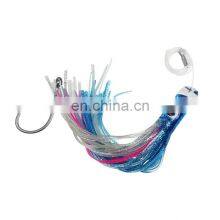 30cm 167g Crystal Soft New Zealand Paua Shell Clear Resin Head Pelagic Tuna Fishing Trolling Lure thumbnail-4