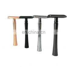 Nice Design Zinc Alloy Material Straight Shape Safety Razor for Men for Mens Personal Care thumbnail-1