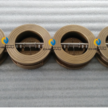 bronze duo plate check valve PN10/16