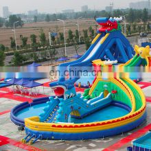 Water park amusement park equipment inflatable water park slides prices
