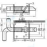 02418 Rubber Latch Truck,truck Door Latch,trailer Spring Latch thumbnail-2