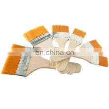 Cheap Natural Wood Handle Building Coating Nylon Paint Brush