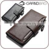 High Capacity Genuine Leather Men's Wallet With Many Card Slots, Wholsale Rfd Leather Wallet for Men Quality Choice thumbnail-1