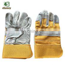 4SAFETY Leather Gloves For Men Working Use Factory Price thumbnail-2