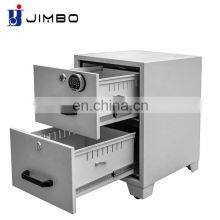 JIMBO Модерный металлический офисный мебельный шкаф - вертикальный архивный шкаф с двумя ящиками, произведенный в Китае thumbnail-3