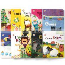 Hot Sell Factory Direct Supply Custom Leaflet Catalogue Print Hard Cover Board Book Printing Board Children Stroy Book On Demand