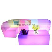 Outdoor Hookah Lounge Pub Night Club Led Bar Stool Furniture Tables and Chairs Sofa Set Light up Patio Furniture thumbnail-1