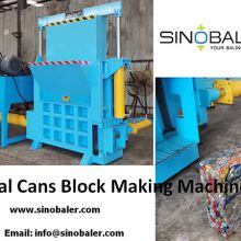 Metal Can Block Making Machine