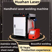 High Power 3000W Fiber Optic Extended Thick Plate Large Weld Seam Dual Wire Feeding Handheld Laser Welding Machine thumbnail-1