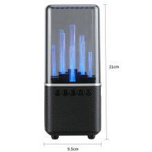 2022 City Colorful Lights 15W Wireless Bluetooth Speaker Outdoor Portable TWS Stereo Low Speaker Hands Free FM AU 3.5 TF Card thumbnail-3