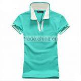 The New 2015 Summer Wear Women's Cotton and Colorful Candy Color Collar Short Sleeve Polo Shirt thumbnail-6