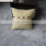 Decorative Memory Form Throw Pillow With Button thumbnail-3