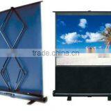 Floor Up Projector Screen Easy Take Business Presentation Portable Floor up Screen