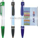 Valin Promotional Retractable Metal Clip Banner Pen Banner Flag Ball Pen thumbnail-1
