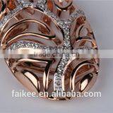 Top Sale Gold Pendant Designs Beautiful 925 Sterling Silver Jewelry Gold Plated Dubai Pendant Necklace thumbnail-2