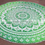 Mandala Printed Round Beach Towel 72 Inch Roundies Wholesale thumbnail-2