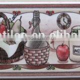 Arrow Design Ceramic Glazed Border Tile