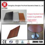 Wood Grain Countertop Hpl High Pressure Laminate Board Compact Laminate Board Fireproof Board Phenolic Compact Laminate Board