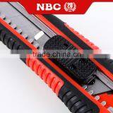 Manufacture Easy Cut 18mm Utility Knife With Safety Cutter Knife thumbnail-5