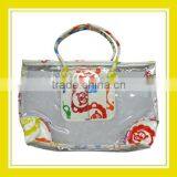 2016 Fashion Products Bros Colorful Baby Lion Head Waterproof Printed Transparent Beach Bag thumbnail-2