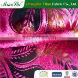 New Design Velour Fabric for Sofa With Paper Printed Design