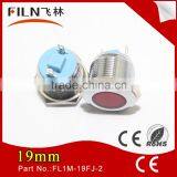 Led Indicator Light 120v 19mm Dia Whaterproof Flush Head Red and Green Led Lamp thumbnail-1