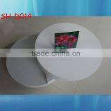 Warm and Useful Home Turning Round Coffee Table thumbnail-1