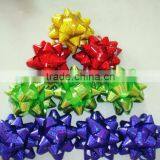 PVC Glitter Ribbon /plastic Ribbon Star Bow,decorative Bow,wrap Gift Packing Bow thumbnail-4