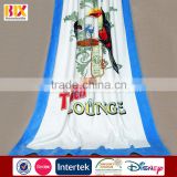 home textile China cheap 100% cotton printed beach towels, photo printed beach towel