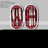 Double Corlor Stainless Steel Manicure Set