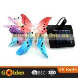 Hot Selling 12 Led Solar Butterfly String Decoration Light for Garden thumbnail-5
