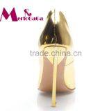 The Most Popular High Heels Golden Party Shoes thumbnail-4