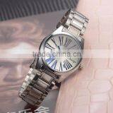 Quality Blue Glass Stainless Steel Band Watch Men or Women Accesories thumbnail-2