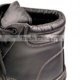 Anti-Puncture PU Injection Slip Suede Leather Safety Boots thumbnail-5