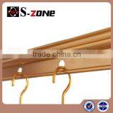 Aluminum Alloy Hanging Clothes Drying Rack Manual Cloth Rack for Ceiling Mounted thumbnail-3