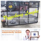 Powder Coated Chassis Cargo Trailer With Aluminum Cover