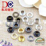 Colorful Eyelets Plating Metal Colors Leather Eyelets Buttons
