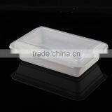 800ml Stackable Disposable Microwave Safe and Freezer Plastic Food Container With Clear Lid thumbnail-3