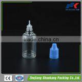 Food Grade 30 ml Plastic Eliquid Bottle Childproof Cap PET Dropper Bottle thumbnail-1