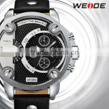 Top Sale! WEIDE Men Fashion & Casual Military Watches Quartz Sports Watch Luxury Brand Leather Strap diving Waterproofed WH3301