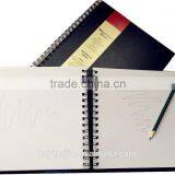 A4/A5/A6 Hardcover PVC Paper Cover Sketchbook in Spiral thumbnail-2