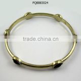 Wholesale fashion trendy simple alloy bangle bracelet