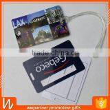 Slim Thin Luggage Tag With Silicone Strap thumbnail-3