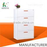 wholesaling multi-drawer thin rims high-rigidity United Kingdom B5 file powder painted room saving lateral file cabinet