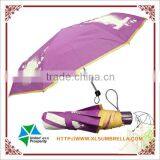 21'' Girls Custom Sex Picture Aluminum Folding Umbrella